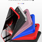 LEEKA Samsung S21 FE Full 3in1 Cover 360º Shockproof Armour Hard Matte PC Case