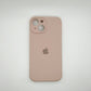 apple silicone case Velvet Hard back cover for iPhone 14