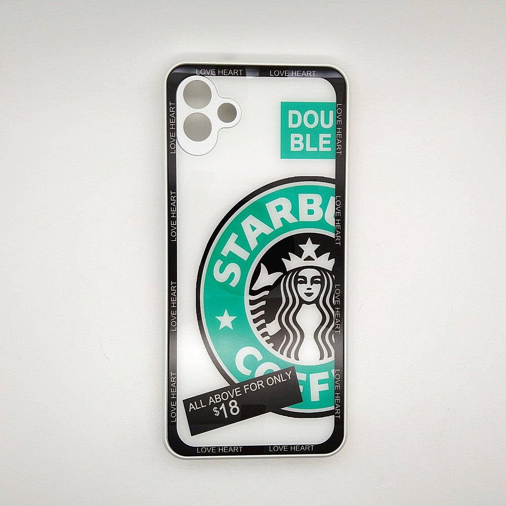 Starbucks Back Cover Hard Shel PC Case For Samsung A04