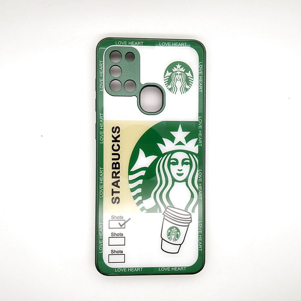 A21S Starbucks Design Back cover Case for Samsung A21S