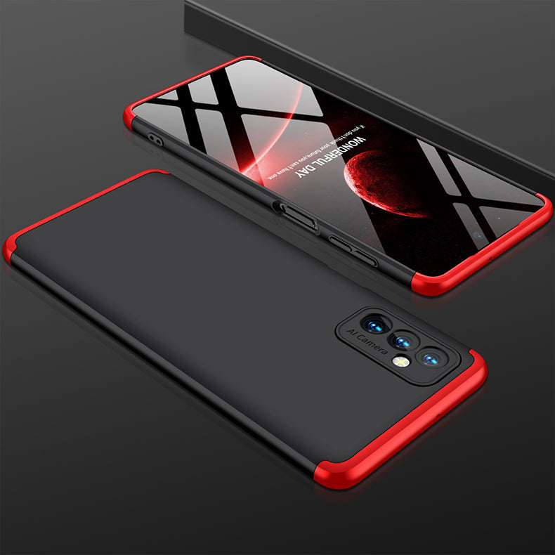 LEEKA Samsung M52 5G Full 3in1 Cover 360º Shockproof Armour Hard Matte PC Case