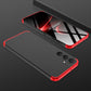 LEEKA Samsung A25 Full 3in1 Cover 360º Shockproof Armor Hard Matte PC Case