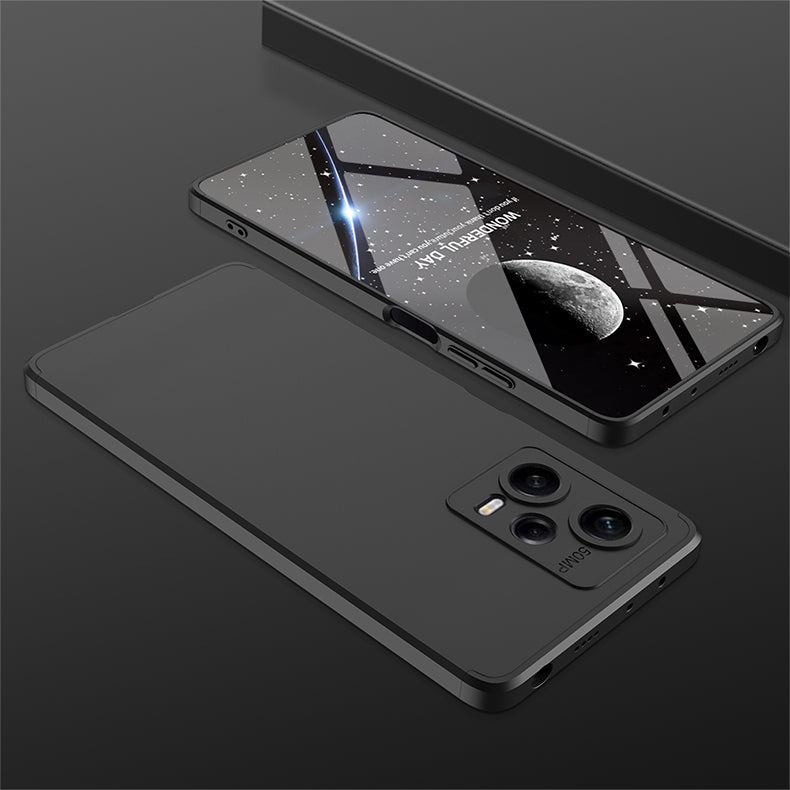 LEEKA Redmi Note 12 Pro Full 3in1 Cover 360º Shockproof Armour Hard Matte PC Case