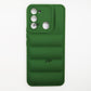 Puffer Case Jacket Cushion Back Cover for Techno SPARK 8C