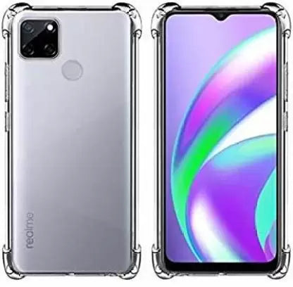 AntiShock Clear Back Cover Soft Silicone TPU Bumper case for Realme C12