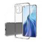 AntiShock Clear Back Cover Soft Silicone TPU Bumper case for Xiaomi Mi 11 Lite