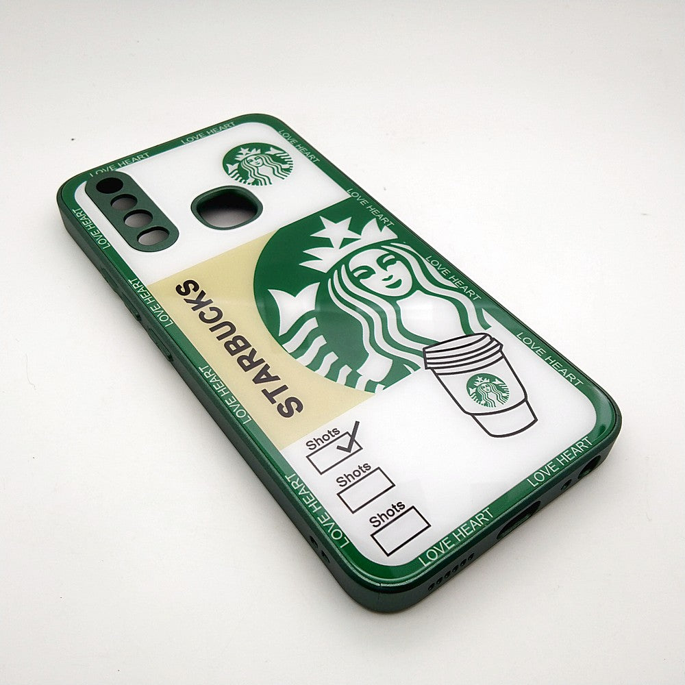 Y12 Starbucks Design Back cover Case for Vivo Y12