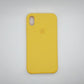 apple silicone case Velvet Hard back cover for iPhone XR