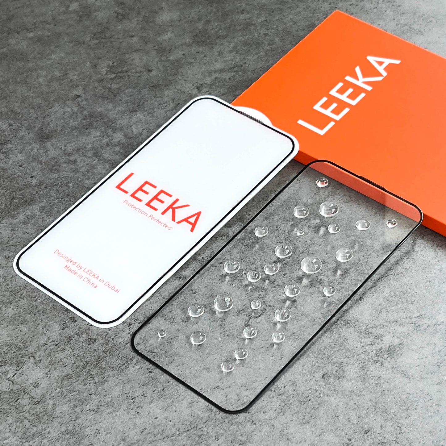 LEEKA Apple iPhone XR Supreme Quality HD Clear Tempered Glass Screen Protector