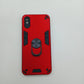 Redmi 9A Hard PC Case with Ring Holder - Shockproof Slim Cover