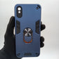 Redmi 9A Hard PC Case with Ring Holder - Shockproof Slim Cover
