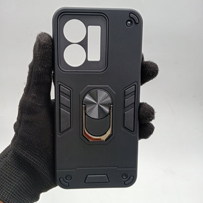 Vivo Y35 Hard PC Shockproof Case with Ring Holder