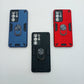 Samsung S21 Ultra Hard PC Case with Ring Holder, Shockproof Slim Back Cover
