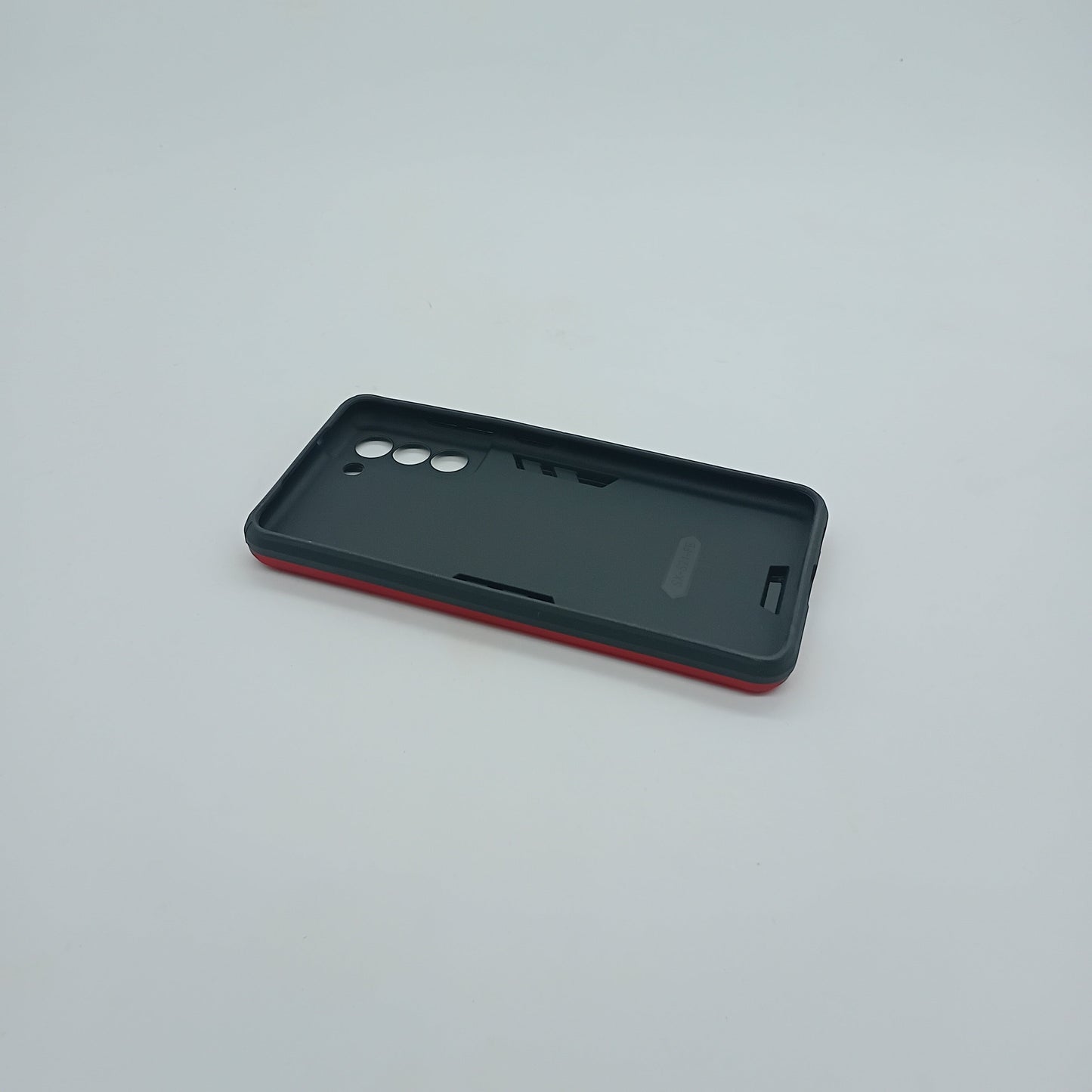 Samsung S21 FE Hard PC Case: Shockproof Slim Cover with Ring Holder