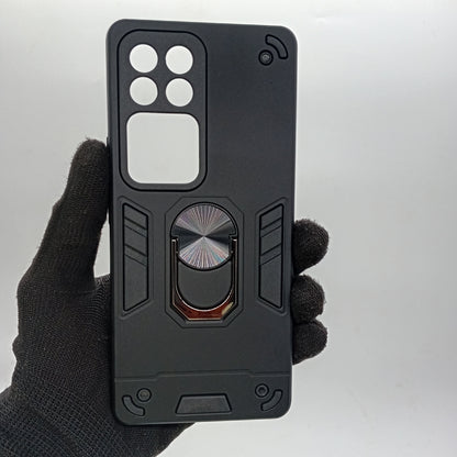 Vivo V30 Hard PC Shockproof Slim Case with Ring Holder