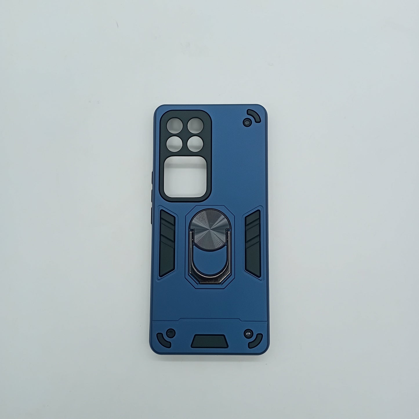 Vivo V30 Hard PC Shockproof Slim Case with Ring Holder
