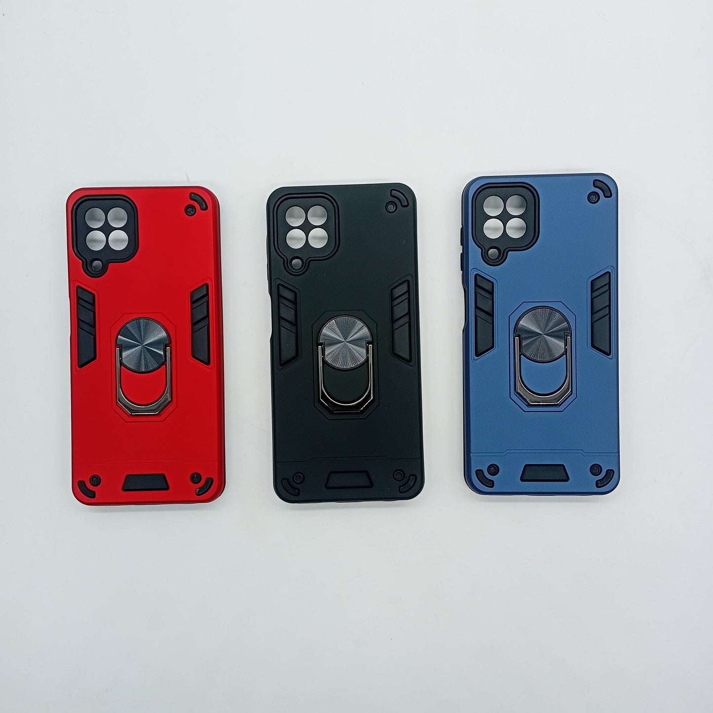 Samsung M32 Shockproof Hard PC Case with Ring Holder