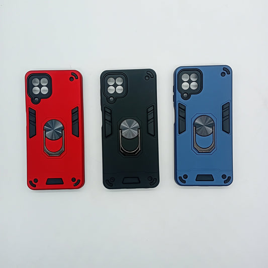 Samsung M32 Shockproof Hard PC Case with Ring Holder