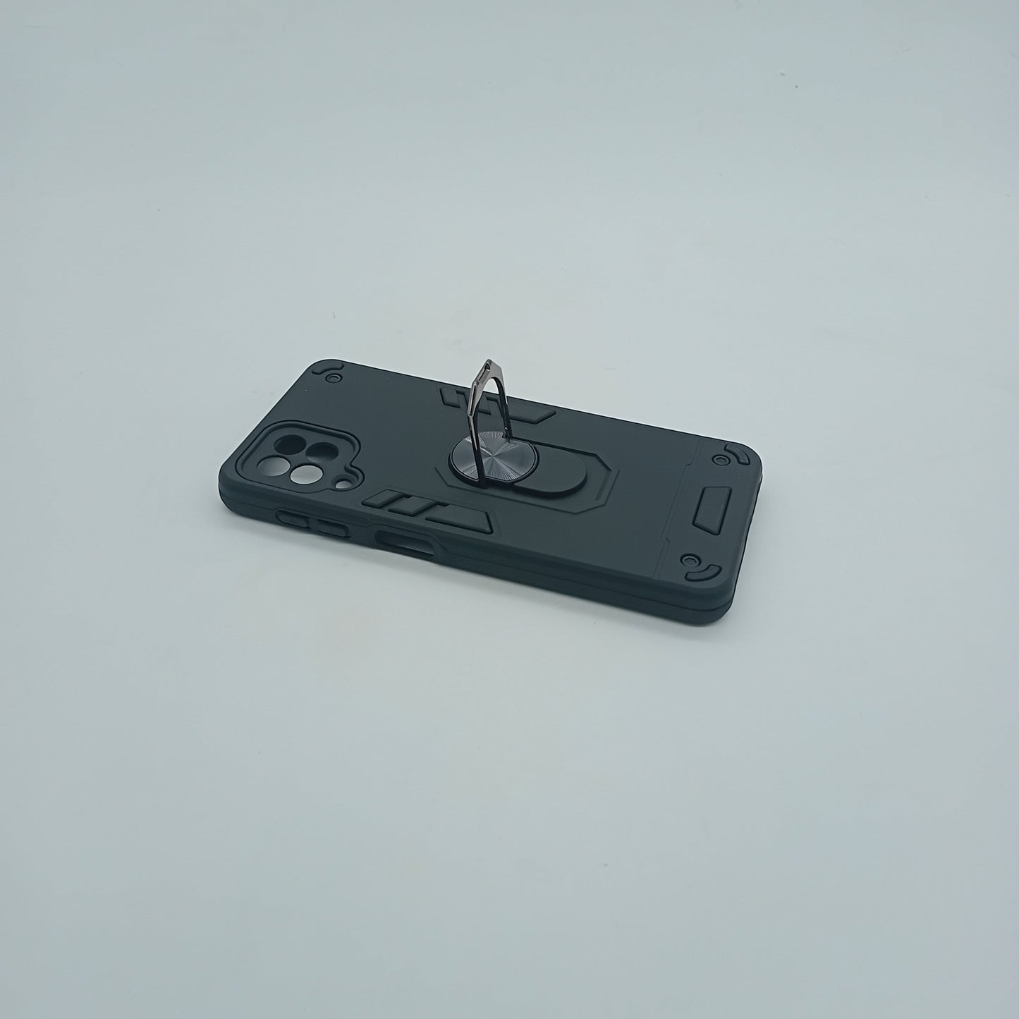 Samsung M32 Shockproof Hard PC Case with Ring Holder