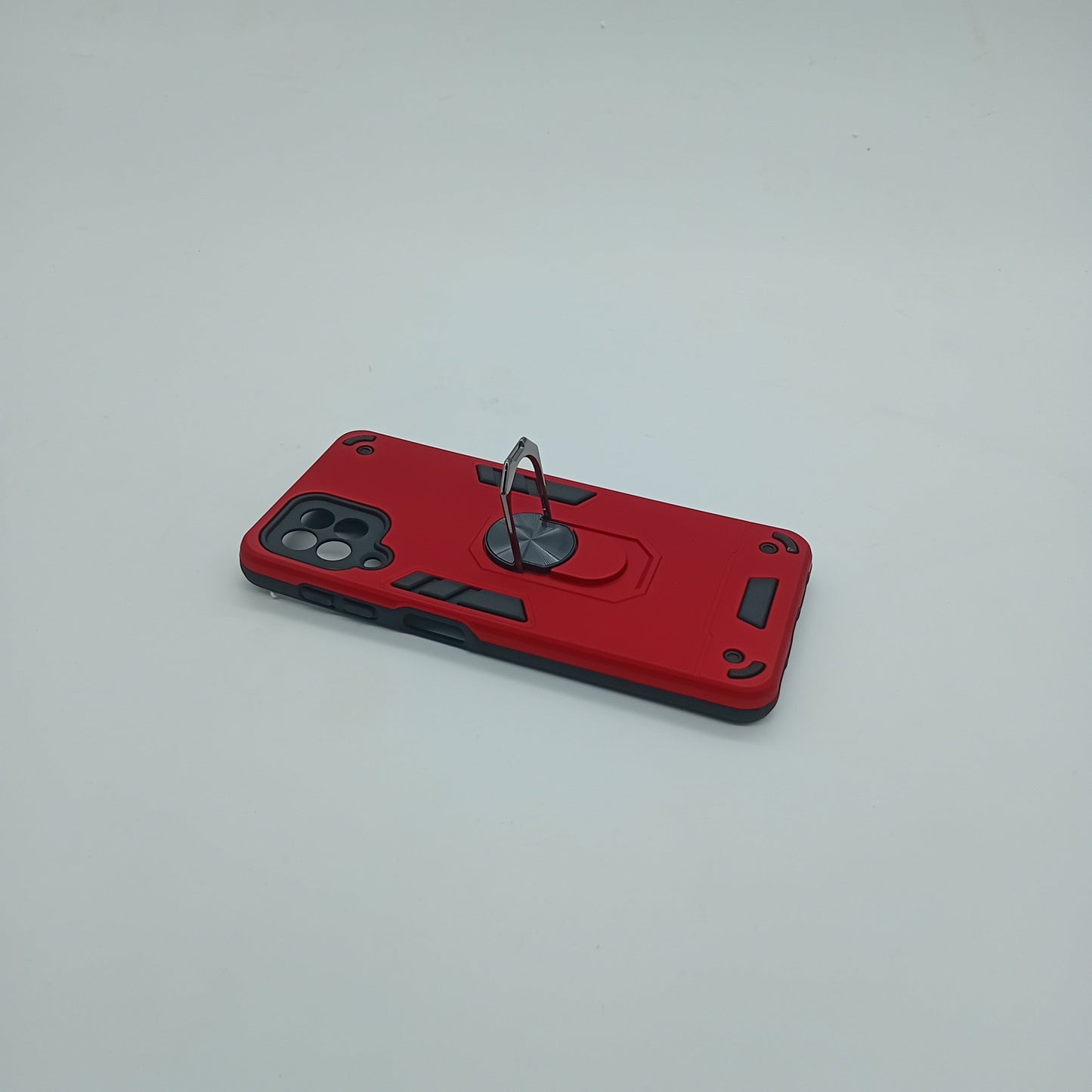 Samsung M32 Shockproof Hard PC Case with Ring Holder