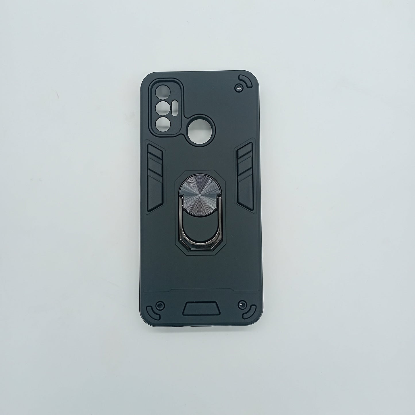 Tecno Spark 7 Hard PC Slim Shockproof Case with Ring Holder