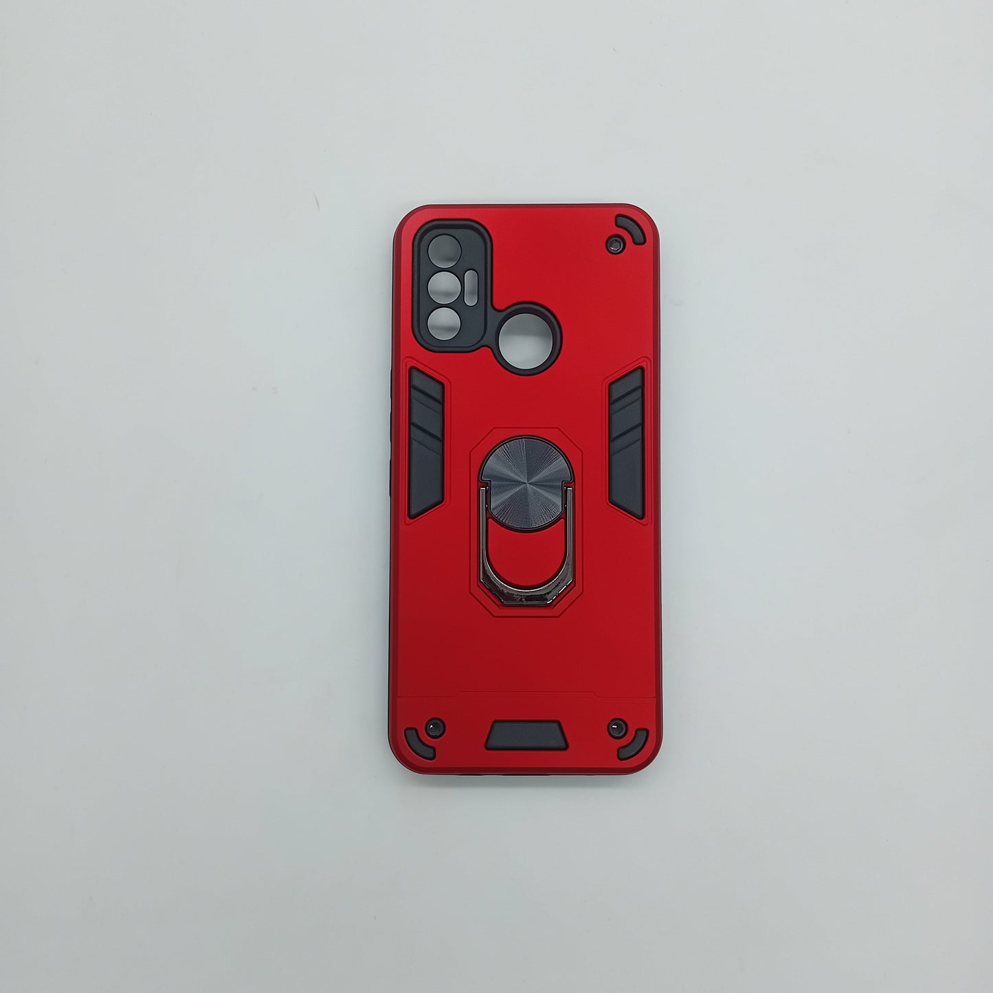 Tecno Spark 7 Hard PC Slim Shockproof Case with Ring Holder