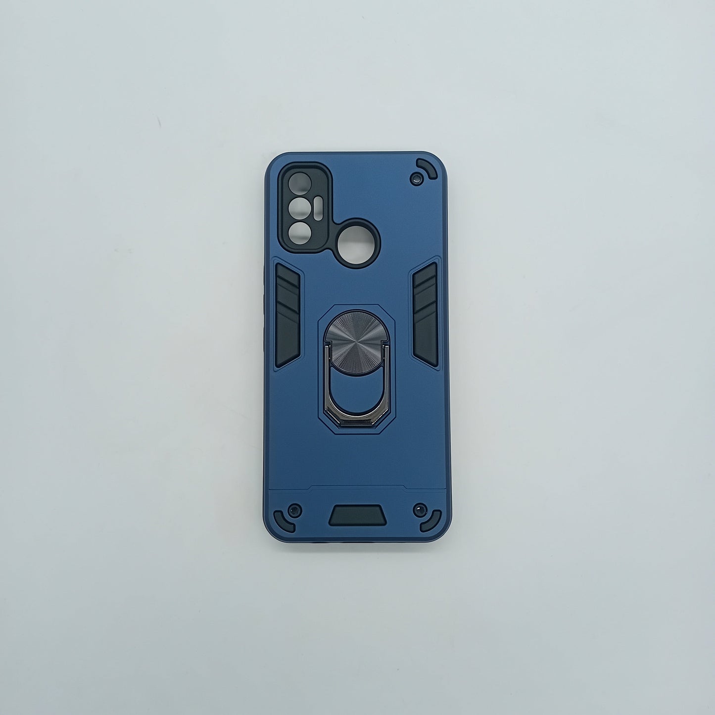 Tecno Spark 7 Hard PC Slim Shockproof Case with Ring Holder