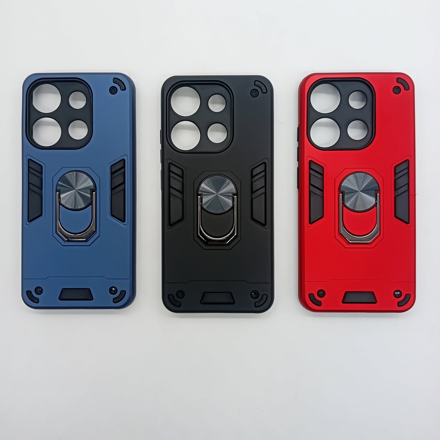 Tecno Spark Go 2023 Hard Case w/ Ring Holder, Shockproof Slim Cover