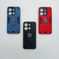 Tecno Spark Go 2023 Hard Case w/ Ring Holder, Shockproof Slim Cover