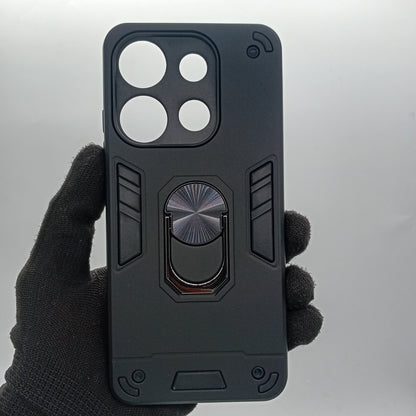 Tecno Spark Go 2023 Hard Case w/ Ring Holder, Shockproof Slim Cover