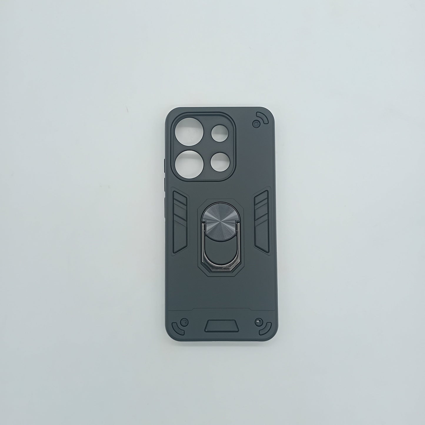 Tecno Spark Go 2023 Hard Case w/ Ring Holder, Shockproof Slim Cover