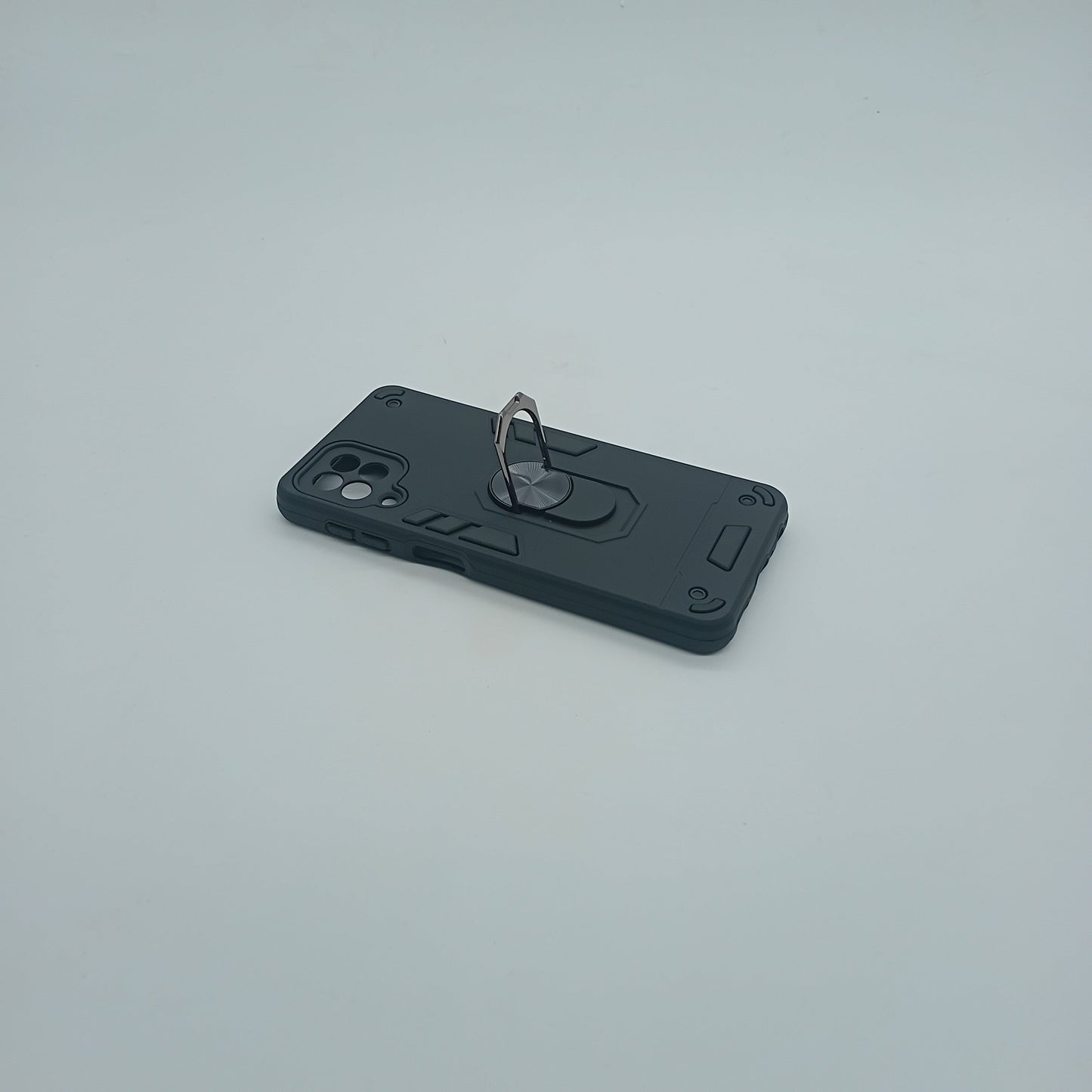 Samsung A22 4G Hard PC Shockproof Case with Ring Holder