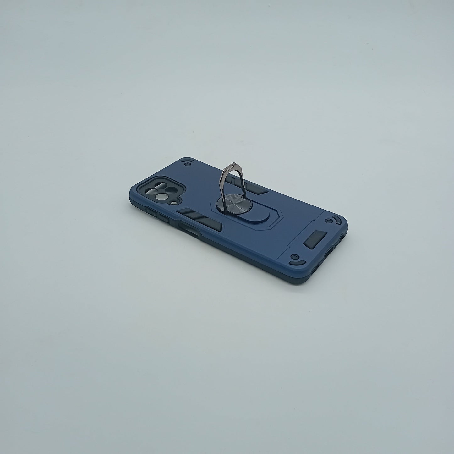 Samsung A22 4G Hard PC Shockproof Case with Ring Holder