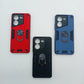 Tecno POVA 5 Hard PC Case | Shockproof Slim Cover with Ring Holder