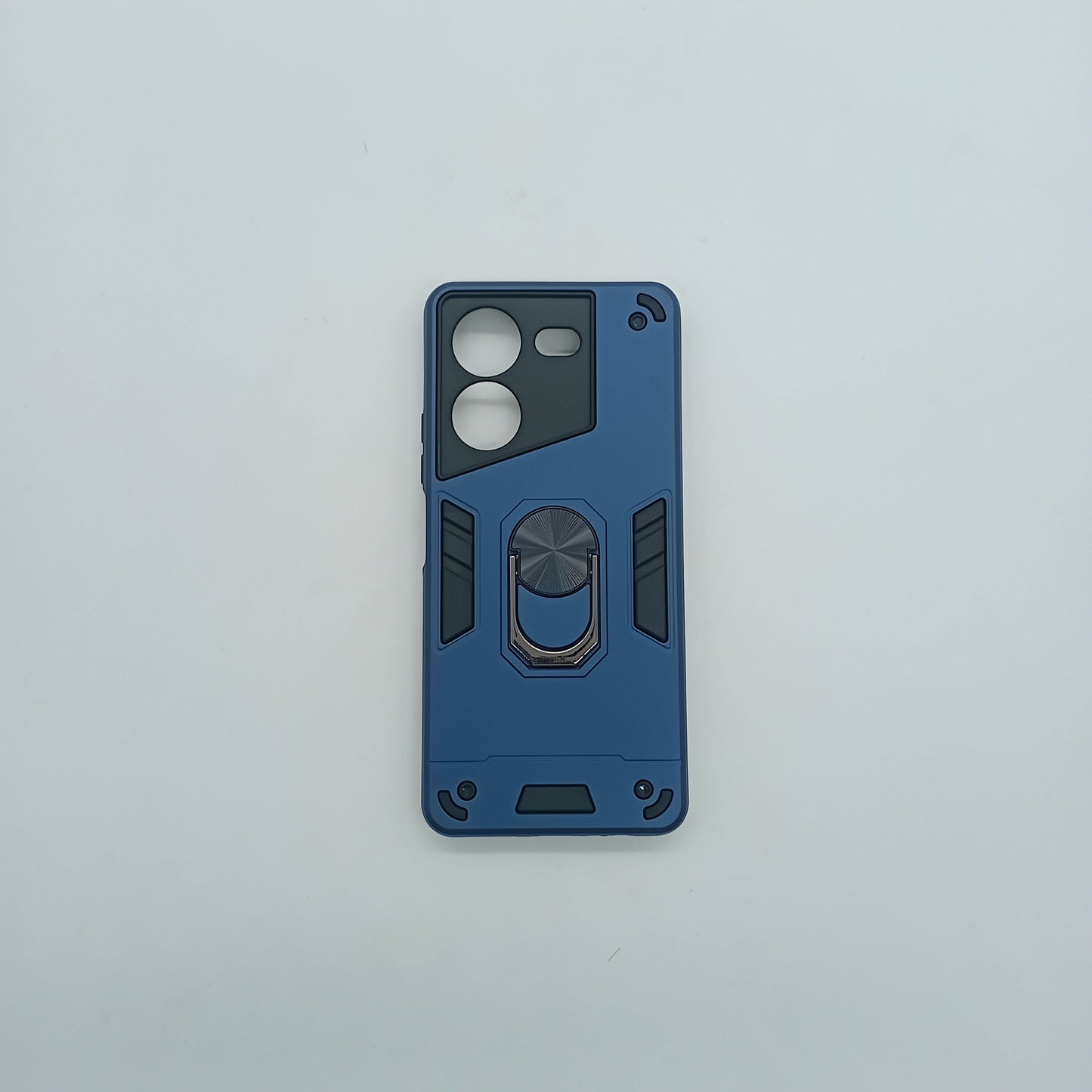 Tecno POVA 5 Hard PC Case | Shockproof Slim Cover with Ring Holder