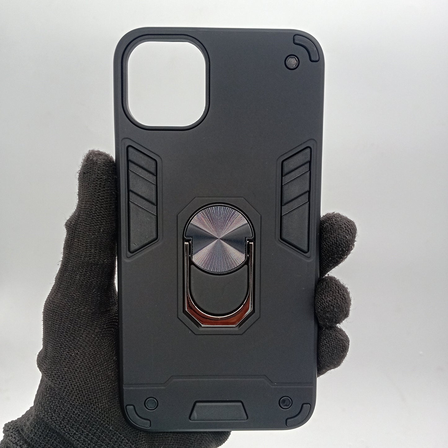 iPhone 11 Pro Max Hard Case with Ring Holder - Shockproof Slim Cover