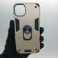 iPhone 11 Pro Max Hard Case with Ring Holder - Shockproof Slim Cover