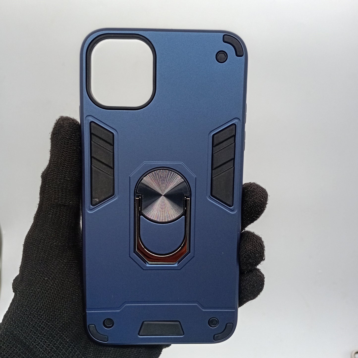 iPhone 11 Pro Max Hard Case with Ring Holder - Shockproof Slim Cover