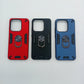 Infinix Smart 7 Hard PC Shockproof Case with Ring Holder