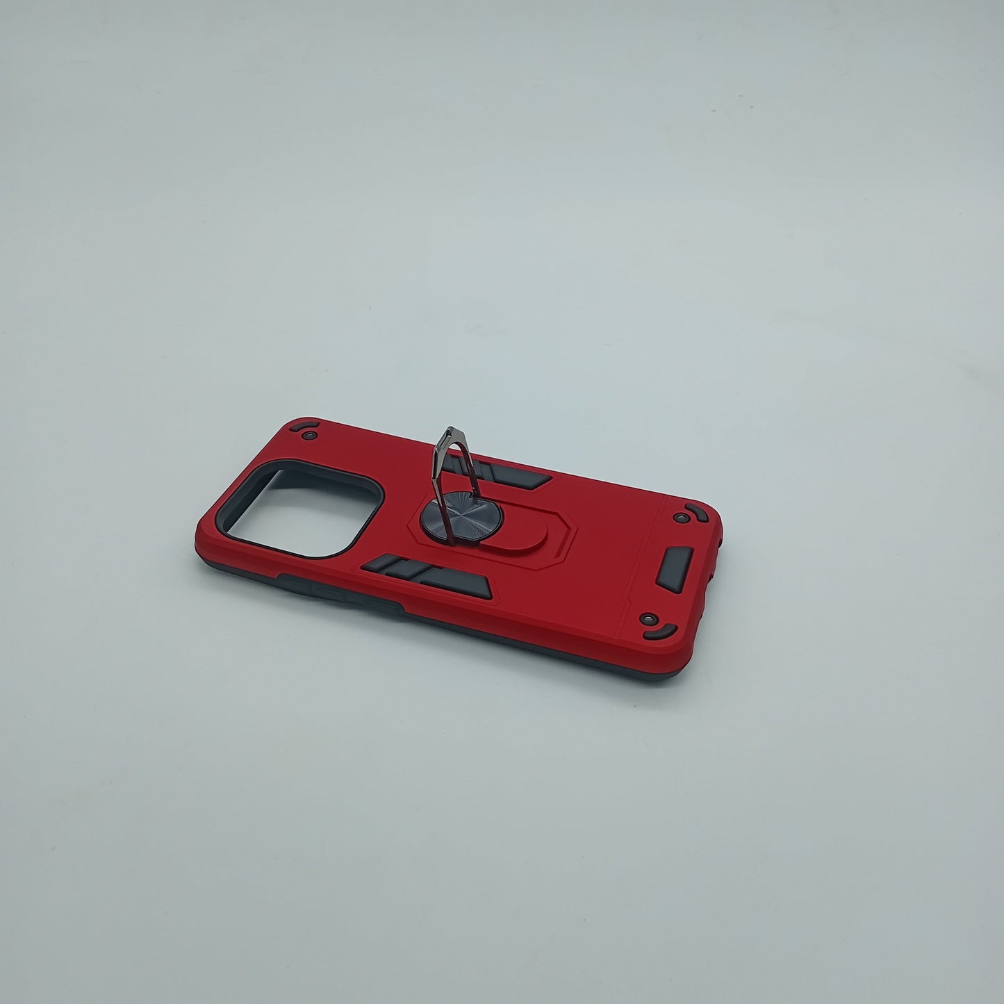 Infinix Smart 7 Hard PC Shockproof Case with Ring Holder