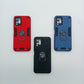 Vivo Y21 Shockproof Slim Case with Ring Holder