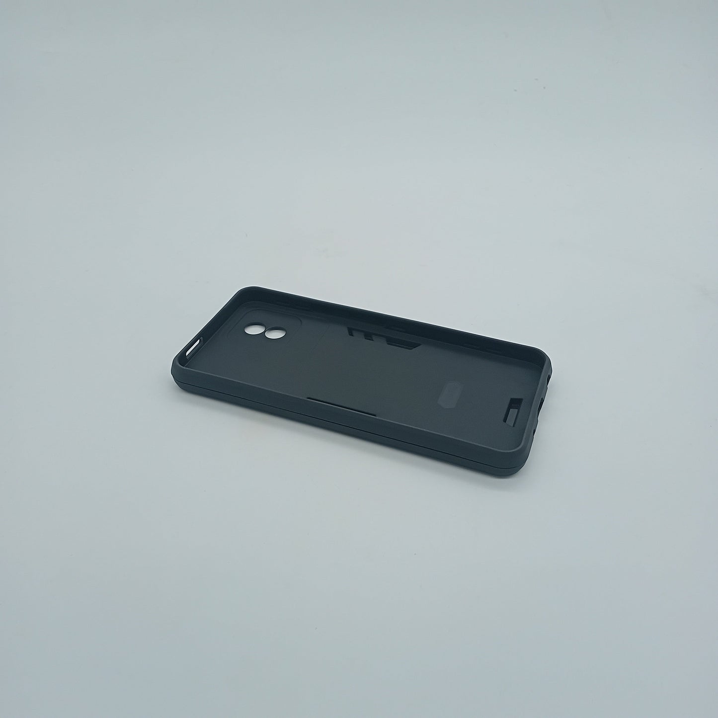 Vivo Y02 Hard PC Shockproof Case with Ring Holder