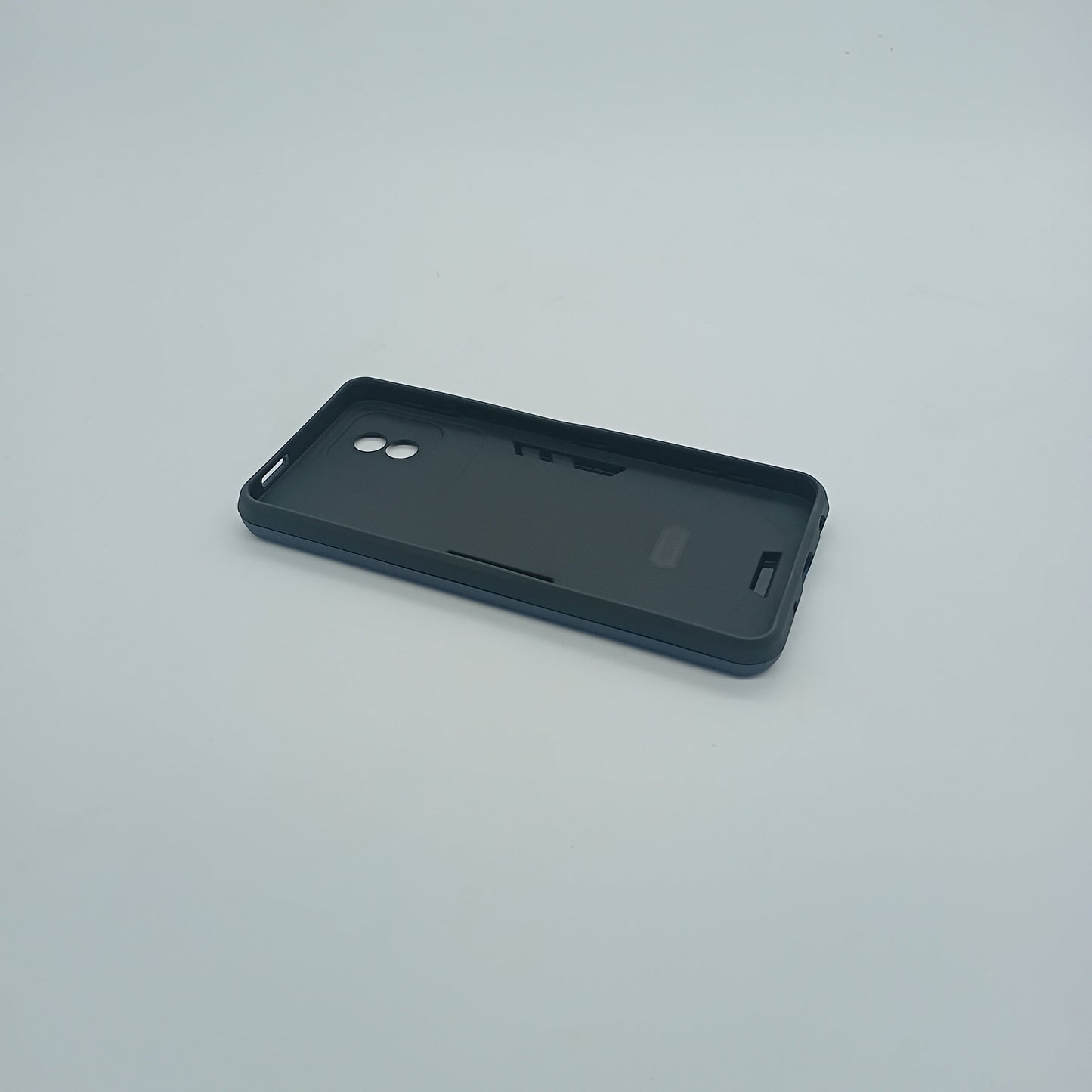 Vivo Y02 Hard PC Shockproof Case with Ring Holder