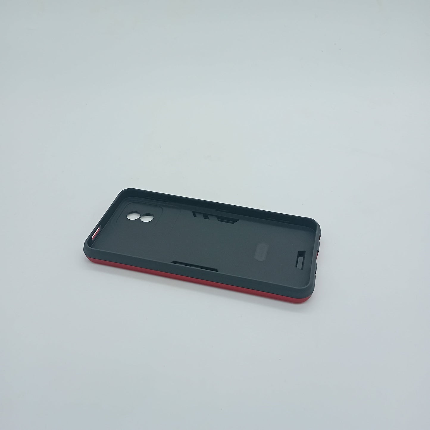 Vivo Y02 Hard PC Shockproof Case with Ring Holder