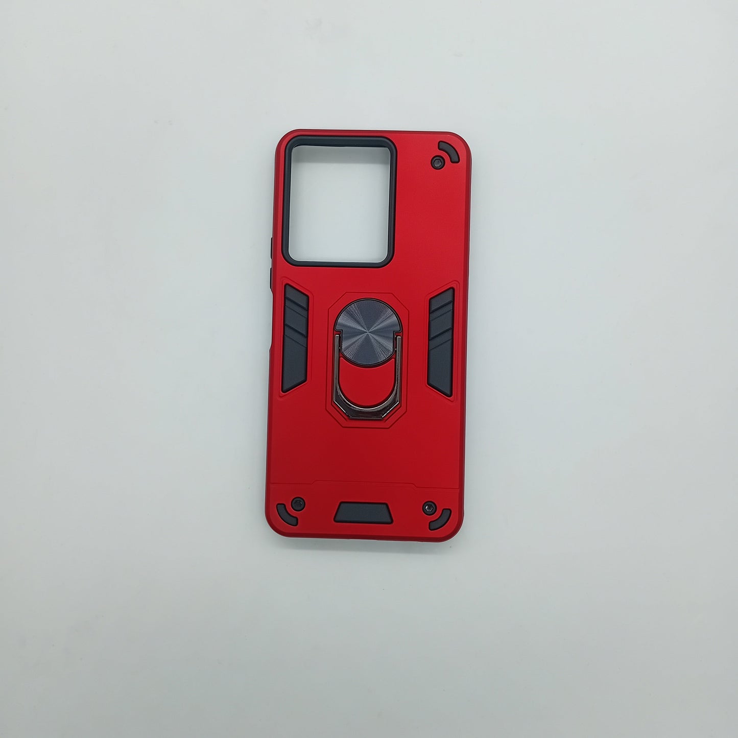 Vivo Y36 Hard PC Shockproof Case with Ring Holder - Slim Back Cover