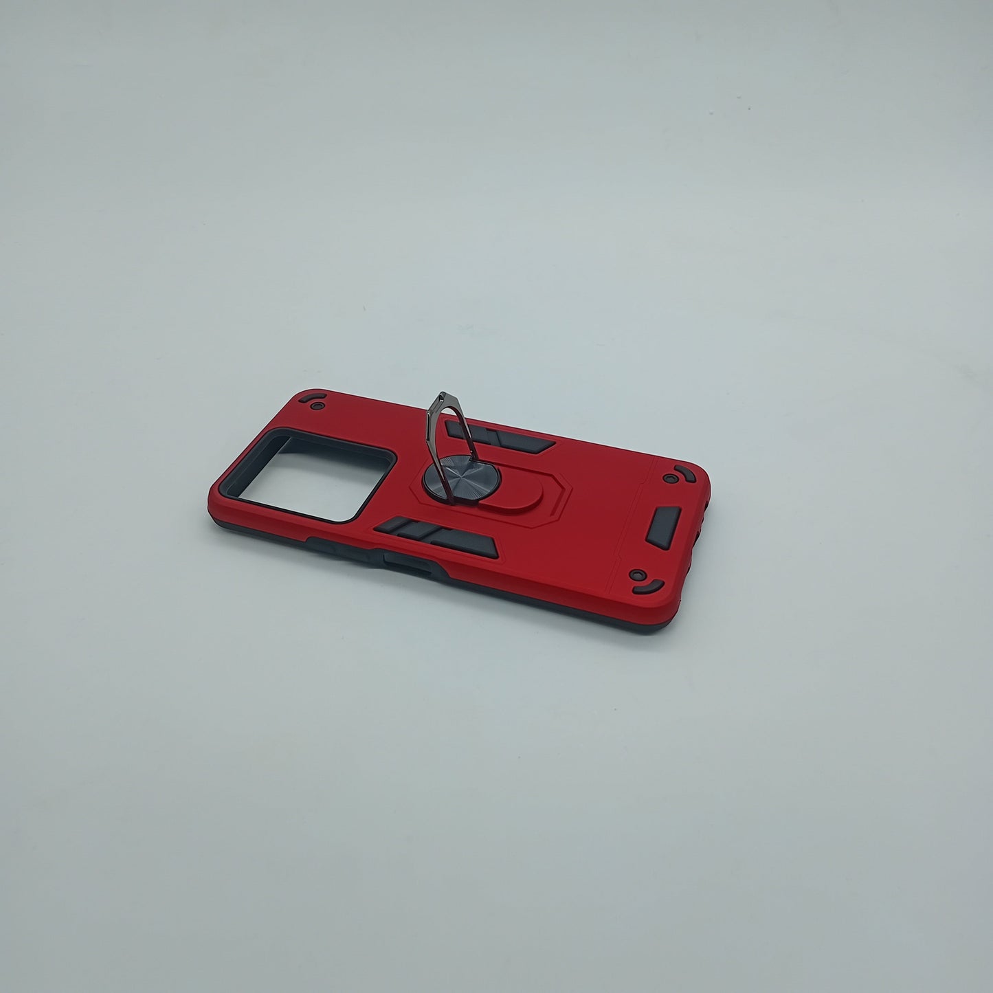 Vivo Y36 Hard PC Shockproof Case with Ring Holder - Slim Back Cover