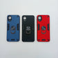 Samsung A03 Core Hard PC Case with Ring Holder - Shockproof Slim Cover