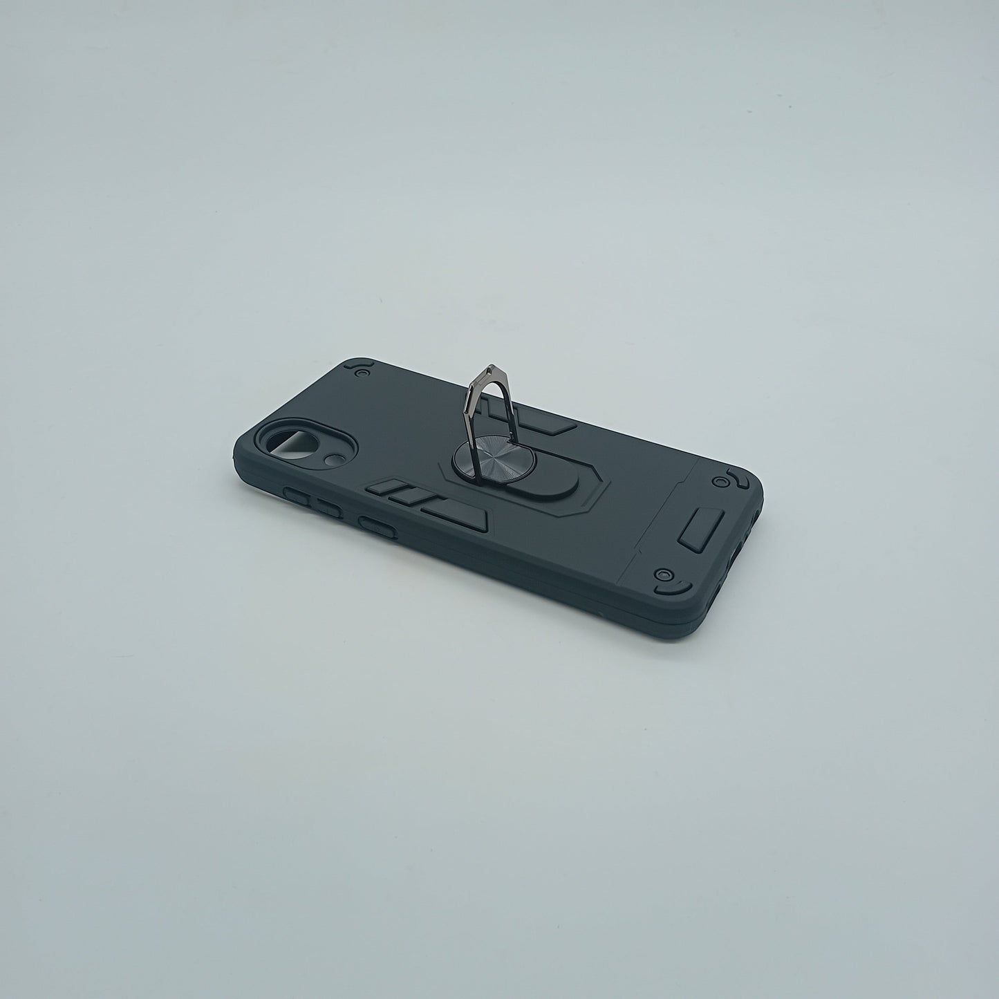 Samsung A03 Core Hard PC Case with Ring Holder - Shockproof Slim Cover