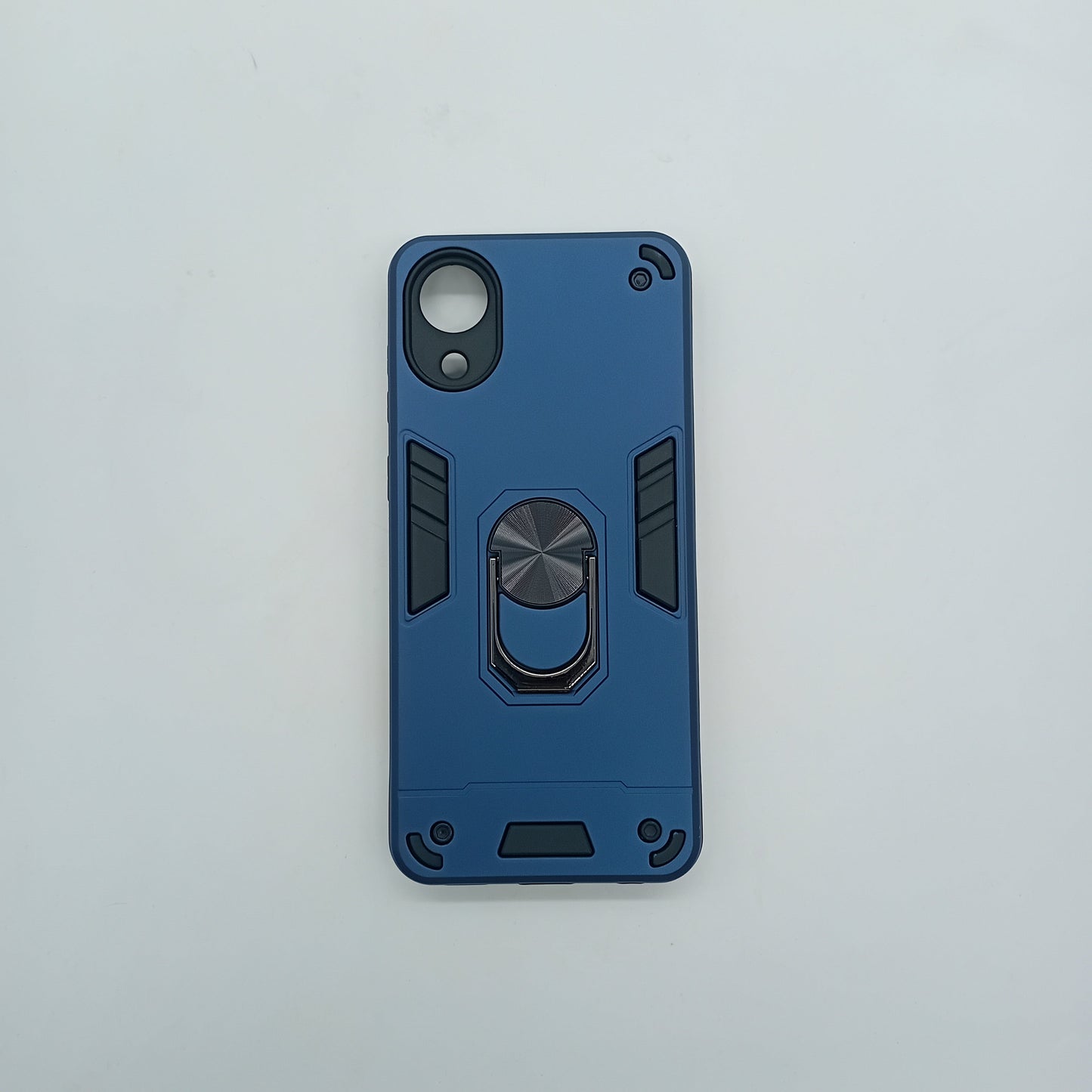 Samsung A03 Core Hard PC Case with Ring Holder - Shockproof Slim Cover