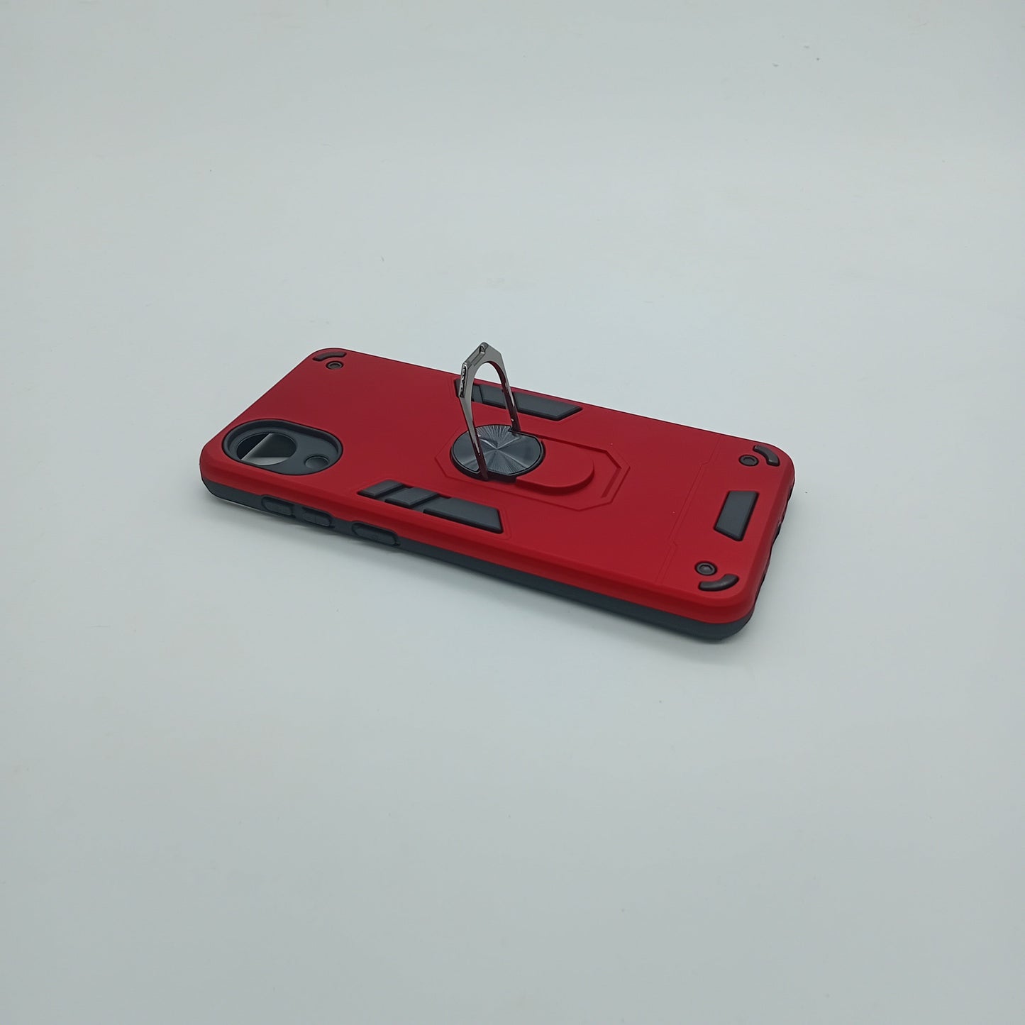 Samsung A03 Core Hard PC Case with Ring Holder - Shockproof Slim Cover